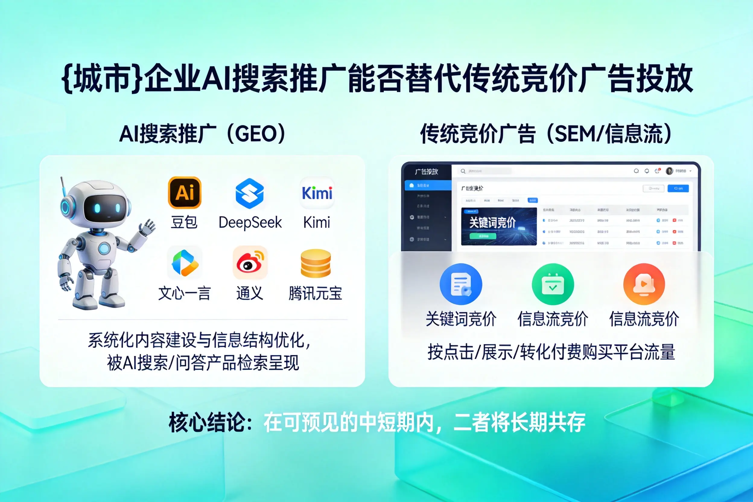 徐州企业AI搜索推广能否替代传统竞价广告投放