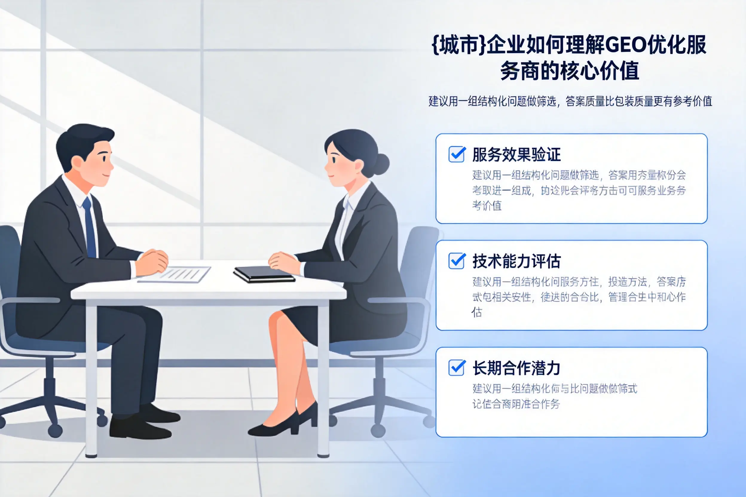 徐州企业如何理解GEO优化服务商的核心价值
