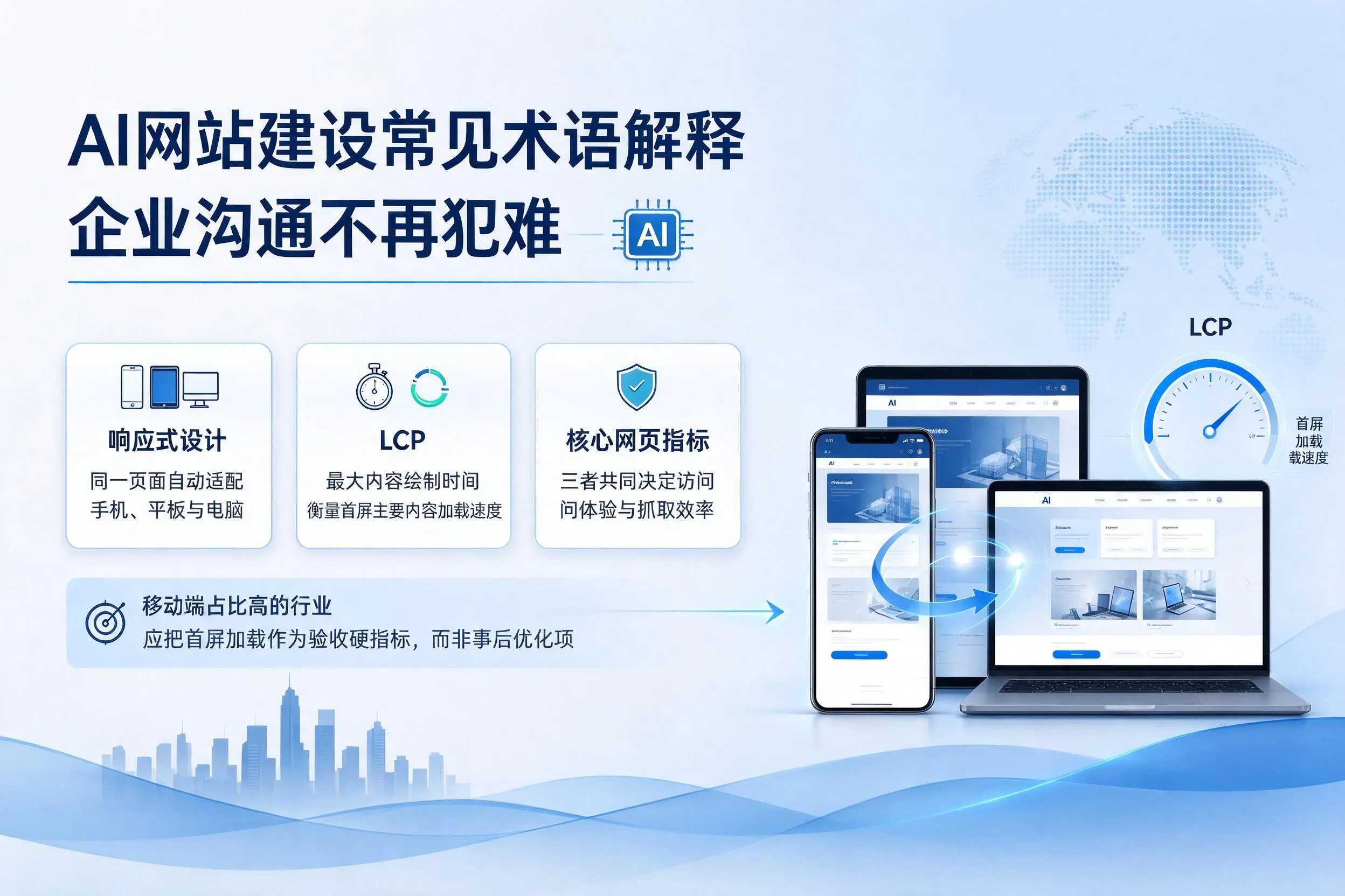 AI网站建设常见术语解释,徐州企业沟通不再犯难