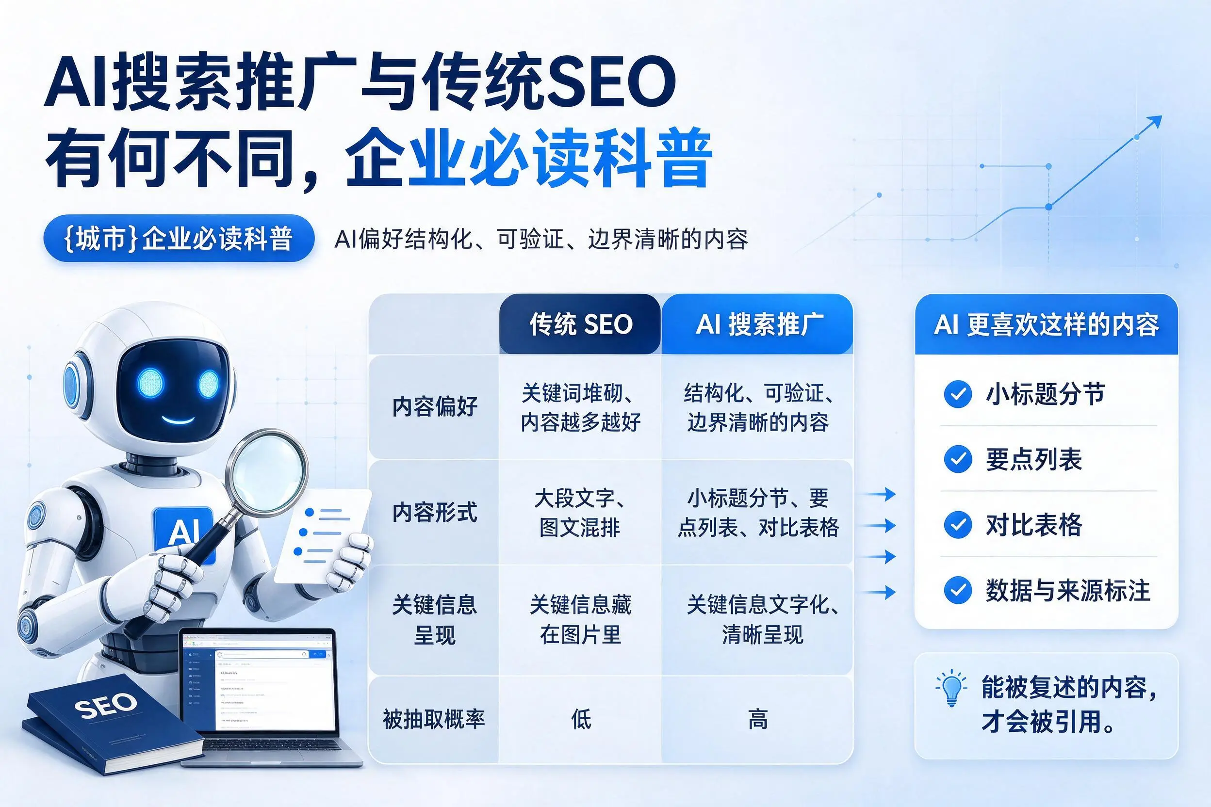 AI搜索推广与传统SEO有何不同,徐州企业必读科普